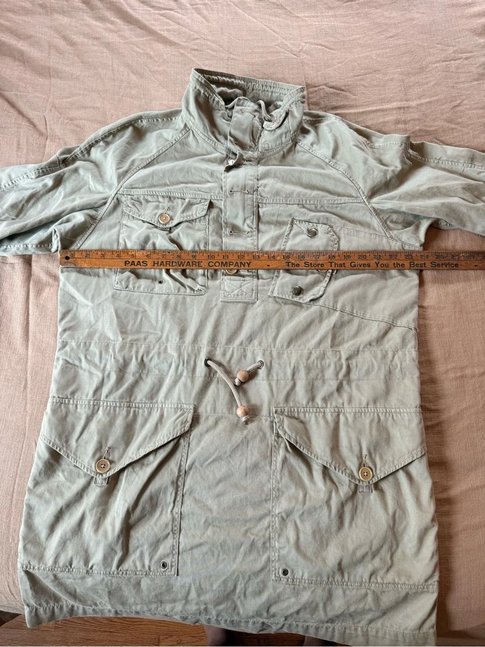 Ralph Lauren Sage Green Utility Anorak Jacket